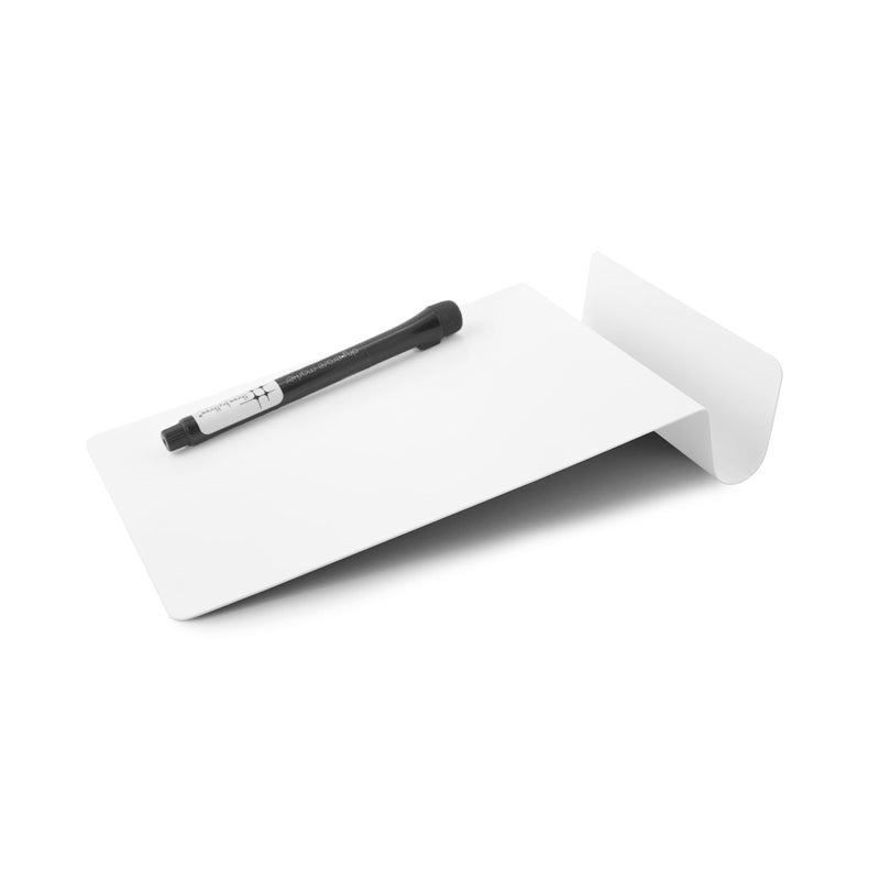 Three by Three Seattle 5.5 x 9 Inch to.do Dry Erase Board with Marker for Memos, Lists, and More in Office, Home, Classroom, and Event Spaces (White) - Image 1